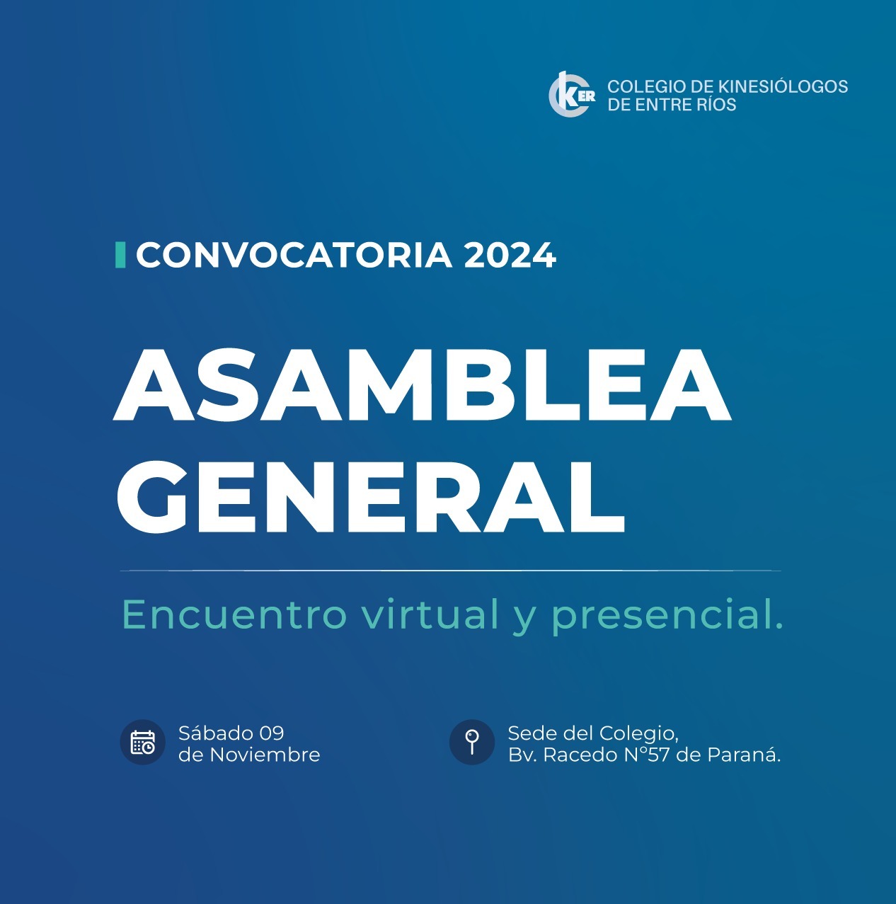 ASAMBLEA GENERAL ORDINARIA – EXTRAORDINARIA